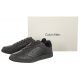 Sneakersy Calvin Klein Low Top Lace Up Lth Triple Black HM0HM01455 0GJ - małe zdjęcie