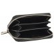 Portfel Calvin Klein Sculpted Med Zip Around Mono Black/Matallic Logo K60K607229 0GL - małe zdjęcie