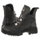 Botki Venezia Czarne 18000-2 Black  - małe zdjęcie