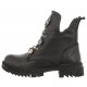 Botki Venezia Czarne 18000-2 Black  - małe zdjęcie