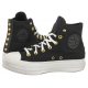 Trampki Converse CTAS Lift Hi Black/White/Gold A05453C - małe zdjęcie