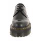Półbuty Dr. Martens 1461 Quad Polished Smooth Black 25567001 - małe zdjęcie
