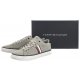 Tenisówki Tommy Hilfiger TH HI Vulc Low Stripes Mesh Antique Silver FM0FM04946 PRT - małe zdjęcie