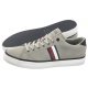 Tenisówki Tommy Hilfiger TH HI Vulc Low Stripes Mesh Antique Silver FM0FM04946 PRT - małe zdjęcie