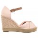 Sandały Tommy Hilfiger Basic Open Toe High Wedge FW0FW04784 TQJ - małe zdjęcie