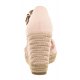 Sandały Tommy Hilfiger Basic Open Toe High Wedge FW0FW04784 TQJ - małe zdjęcie