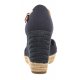 Sandały Tommy Hilfiger Basic Open Toe High Wedge Space Blue FW0FW04784 DW6 - małe zdjęcie