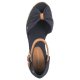 Sandały Tommy Hilfiger Basic Open Toe High Wedge Space Blue FW0FW04784 DW6 - małe zdjęcie