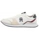 Sneakersy Tommy Hilfiger Runner Evo Lth Mix White FM0FM04959 YBS - małe zdjęcie
