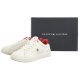 Sneakersy Tommy Hilfiger Essential Elevated Court Sneaker Ecru FW0FW07685 YBL - małe zdjęcie