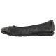 Baleriny Caprice Czarne 9-22152-42 019 Black Comb - małe zdjęcie