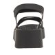 Sandały Melissa Sun Laguna Platform AD 35755/AT188 Black - małe zdjęcie