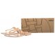 Japonki Melissa Harmonic Lana AD 33987/AS878 Pink/Bronze - małe zdjęcie