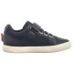 Buty Sportowe Geox B Gisli B.C - Canvas + Geobuck Navy/Red B451NC 01054 C0735 - małe zdjęcie