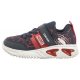 Buty Sportowe Geox J Assister B.D - Mesh+GBK Navy/DK Red J45DZD 01454 C4244 - małe zdjęcie