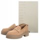 Mokasyny Geox D Spherica EC7 I - Suede DK Skin D36VDI 00022 C8191 - małe zdjęcie