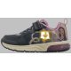 Buty Geox J Spaceclub G.A - Pr Te+Pe.Gbk Navy/Lavender J458VA 0ANAJ CF48Q - małe zdjęcie