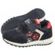 Buty Sportowe Geox B Alben B.B - Suede+Nylon Navy/Red B453CB 022FU C0735 - małe zdjęcie