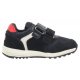 Buty Sportowe Geox B Alben B.B - Suede+Nylon Navy/Red B453CB 022FU C0735 - małe zdjęcie