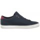 Tenisówki Tommy Hilfiger TH HI Vulc Low Stripes Mesh Desert Sky FM0FM04946 DW5 - małe zdjęcie