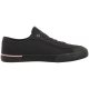 Tenisówki Tommy Hilfiger Corporate Vulc Canvas Black FM0FM04954 BDS - małe zdjęcie