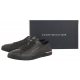 Tenisówki Tommy Hilfiger Corporate Vulc Leather Black FM0FM04953 BDS - małe zdjęcie