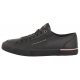 Tenisówki Tommy Hilfiger Corporate Vulc Leather Black FM0FM04953 BDS - małe zdjęcie