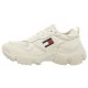 Sneakersy Tommy Hilfiger Tjw Lightweight Hybrid Runner Ecru EN0EN02566 YBL - małe zdjęcie