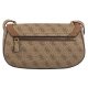 Torebka Listonoszka Guess Dagan Crossbody Flap HWSB92 02200 Latte Logo - małe zdjęcie