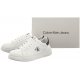 Sneakersy Calvin Klein Low Cut Sneaker V3X9-80876-1355 X002 White/Black  - małe zdjęcie