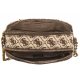 Torebka Guess Izzy Camera Bag HWJB86 54140 Brown Logo - małe zdjęcie