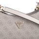 Torebka Guess Noelle Top Zip Shoulder Bag HWBD78 79180 Dove Logo - małe zdjęcie