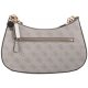 Torebka Guess Noelle Top Zip Shoulder Bag HWBD78 79180 Dove Logo - małe zdjęcie