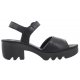 Sandały FLY London Tull Mousse Black/Black P501503000 - małe zdjęcie