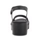 Sandały FLY London Tull Mousse Black/Black P501503000 - małe zdjęcie