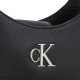 Torebka Calvin Klein Minimal Monogram A Shoulder Bag Black K60K611820 BEH - małe zdjęcie