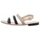 Sandały Melissa Essential Wave AD 33972/AQ654 Beige/Black - małe zdjęcie