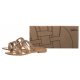 Klapki Melissa Slide+BO.BO AD 33862/AX131 Beige/Bronze - małe zdjęcie