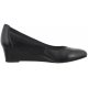 Koturny Tamaris Czarne 1-22320-42 003 Black Leather - małe zdjęcie
