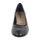 Koturny Tamaris Czarne 1-22320-42 003 Black Leather - małe zdjęcie