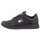 Sneakersy Tommy Hilfiger Tommy Jeans Flexi Runner Black EM0EM01409 BDS - małe zdjęcie