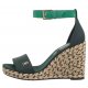 Sandały Tommy Hilfiger Colorful High Wedge Satin Sandal Hunter FW0FW07914 MBP - małe zdjęcie