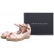 Sandały Tommy Hilfiger Basic Open Toe Mid Wedge Whimsy Pink FW0FW04785 TJQ - małe zdjęcie