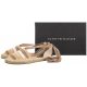 Espadryle Tommy Hilfiger Flat Espadrille T3A7-33280-0890 500 Beige - małe zdjęcie