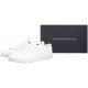 Tenisówki Tommy Hilfiger TH Hi Vulc Low Canvas White FM0FM04882 YBS - małe zdjęcie