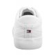 Tenisówki Tommy Hilfiger TH Hi Vulc Low Canvas White FM0FM04882 YBS - małe zdjęcie