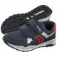 Buty Sportowe Geox J Pavel B Navy/Red J4515B OBC14 C0735 - małe zdjęcie