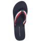 Japonki Tommy Hilfiger Corporate Wedge Beach Sandal Red/White/Blue FW0FW07987 0G0 - małe zdjęcie