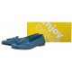 Mokasyny Filipe Niebieskie 8339 SA 6622 Azul - małe zdjęcie