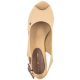 Sandały Tommy Hilfiger Iconic Elena Sling Back Wedge FW0FW04789 ACR Harvest Wheat - małe zdjęcie